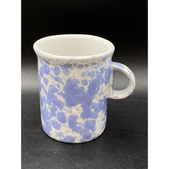Vermont Bennington Potters Other - Vermont Bennington Potters Morning Glory Baby Blue Coffee 4” Mug